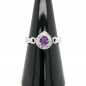 Preview: Amethyst Silberring - Gr. 17