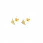 Preview: Zirkonia Gold Ohrringe - 333 GG