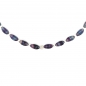 Preview: Fluorit Silber Halskette - Collier
