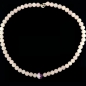 Preview: Rosenquarz Achat Collier, Halskette ca. 44 cm. lang
