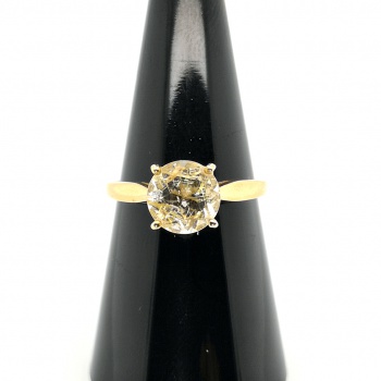 Preview: Rutilquarz Silberring - Gr. 17