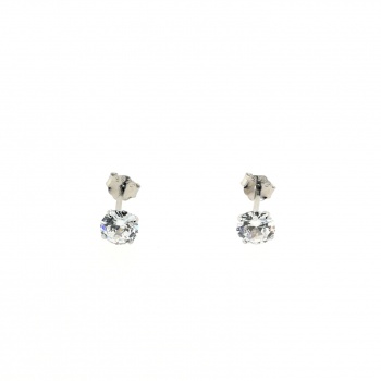 Zirkonia Silber Ohrringe Ohrstecker