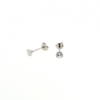 Zirkonia Silber Ohrringe Ohrstecker