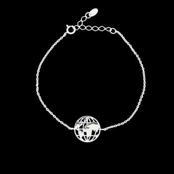Preview: 925 Sterling Silber Armband Welt