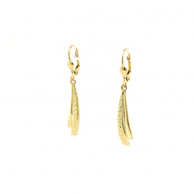 Gold Ohrringe - 333 GG