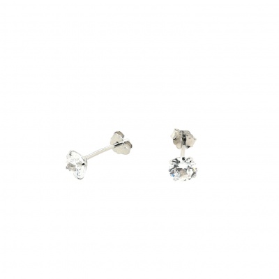 Zirkonia Silber Ohrringe Ohrstecker