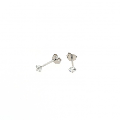 Zirkonia Silber Ohrringe Ohrstecker