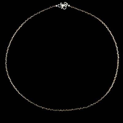 Zierliche Pyrit Halskette Collier