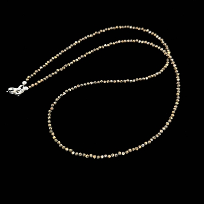 Zierliche Pyrit Halskette Collier